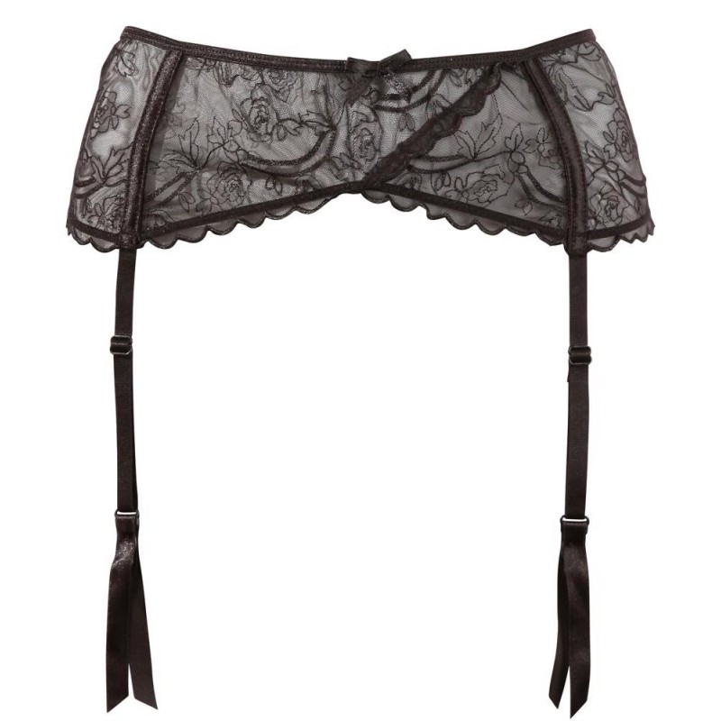 Suspender Belt black M